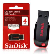 Pen Drive Sandisk Cruzer Blade 4GB